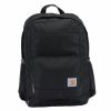 Backpacks * | Carhartt Men'S Single-Compartment Backpack 23L Black