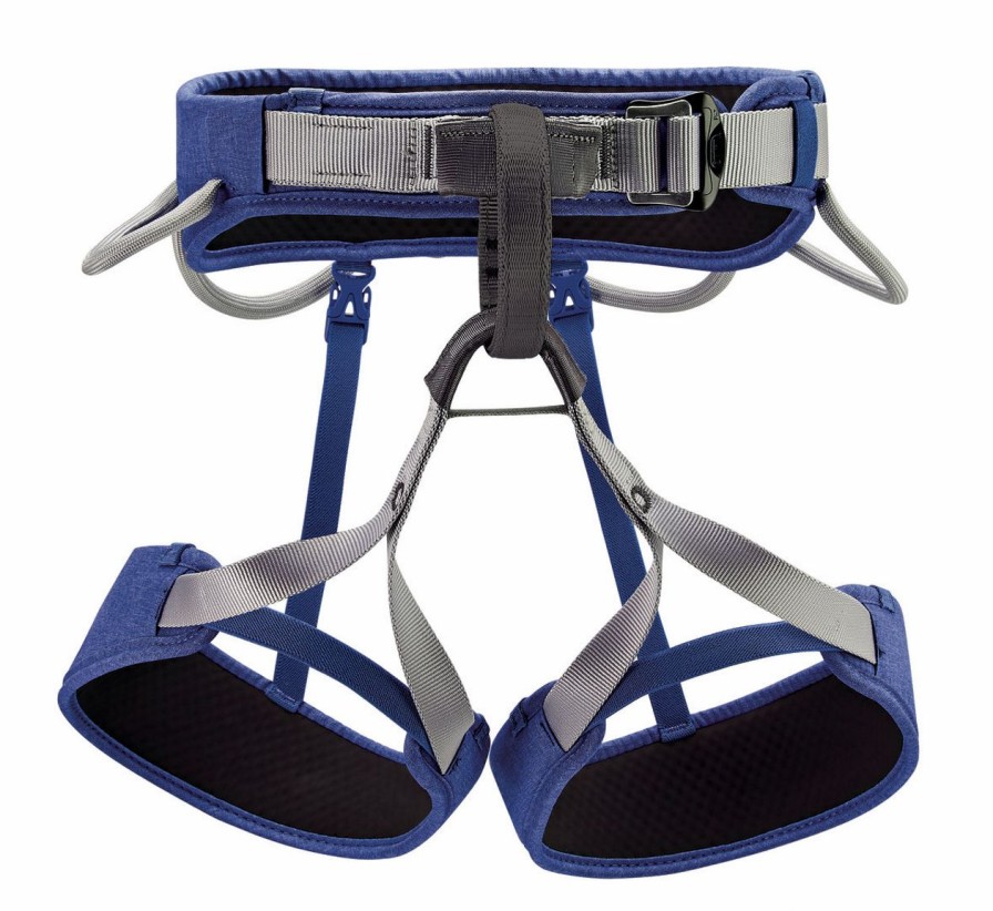 Rock And Snow * | Petzl Corax Lt Harness Blue