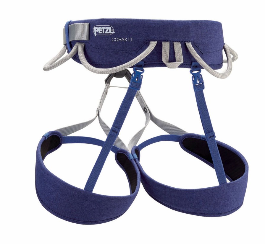 Rock And Snow * | Petzl Corax Lt Harness Blue