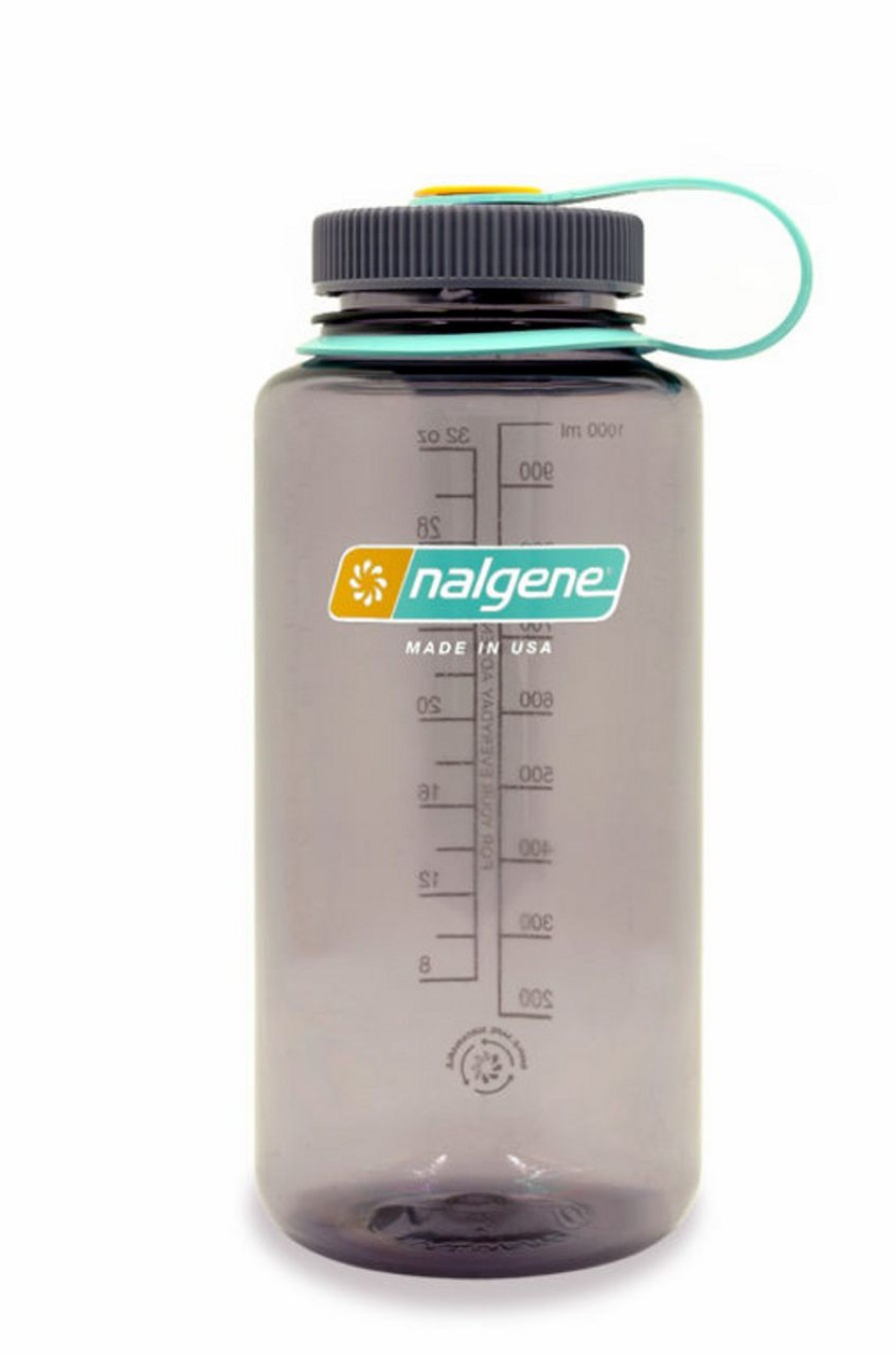 Bottles * | Nalgene Wide Mouth Sustain Water Bottle (32Oz) Eggplant