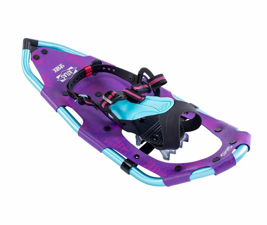 Rock And Snow * | Atlas Youth Spark 20 Snowshoes Purple