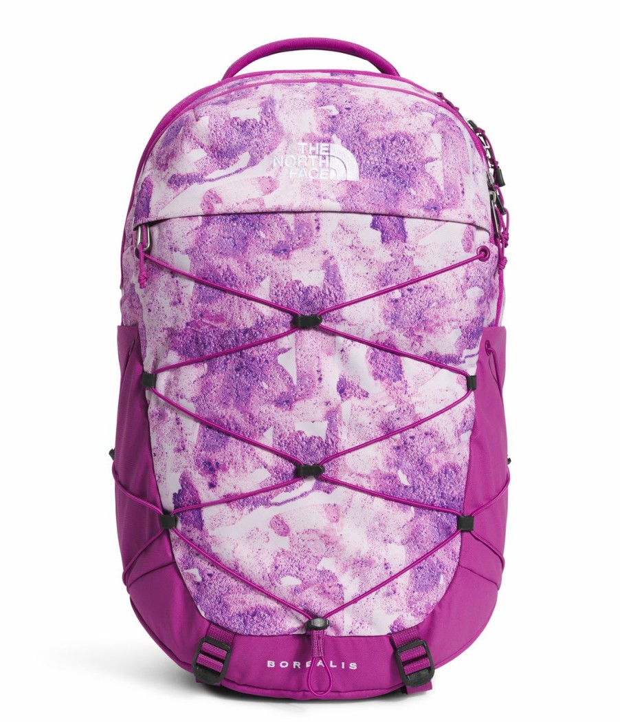 Backpacks * | The North Face Women'S Borealis Backpack Purple Cactus Flower Tonal Dye Print/Purple Cactus Flower