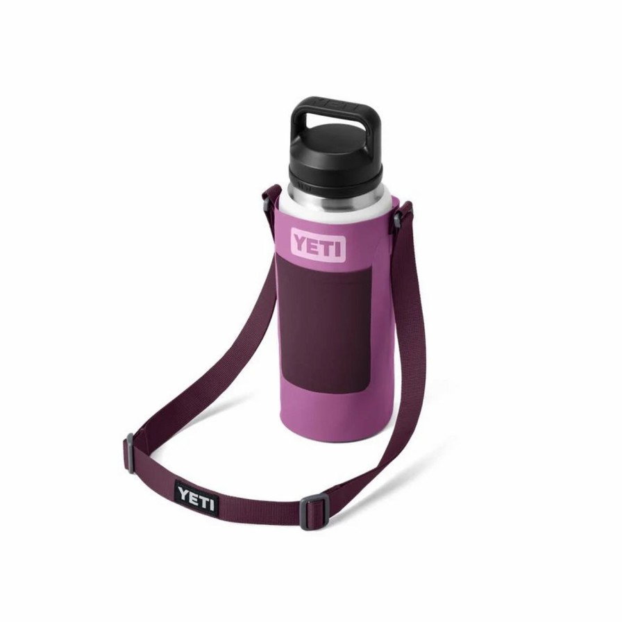 Bottles * | Yeti Large Rambler Bottle Sling Nordic Purple