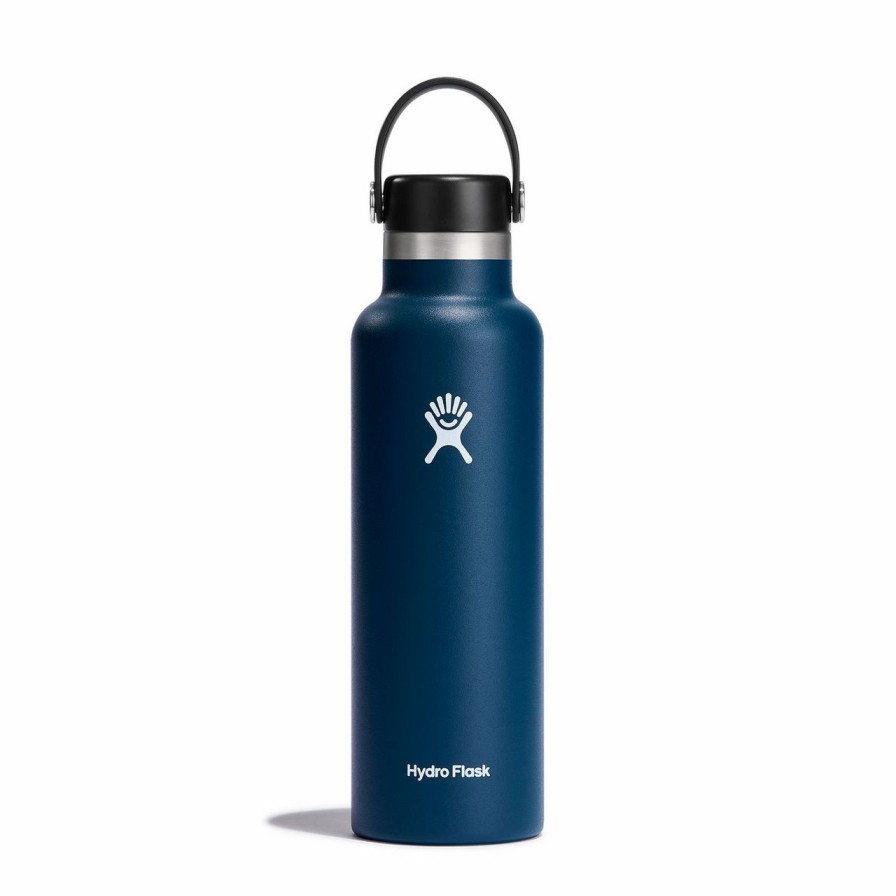 Bottles * | Hydro Flask 21 Oz Standard Mouth Bottle Indigo