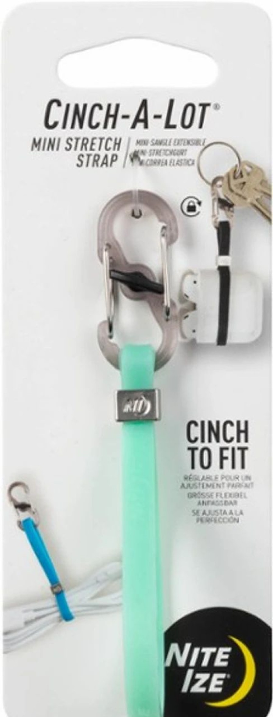 Backpacks * | Nite Ize Cinch-A-Lot Mini Stretch Strap Mint