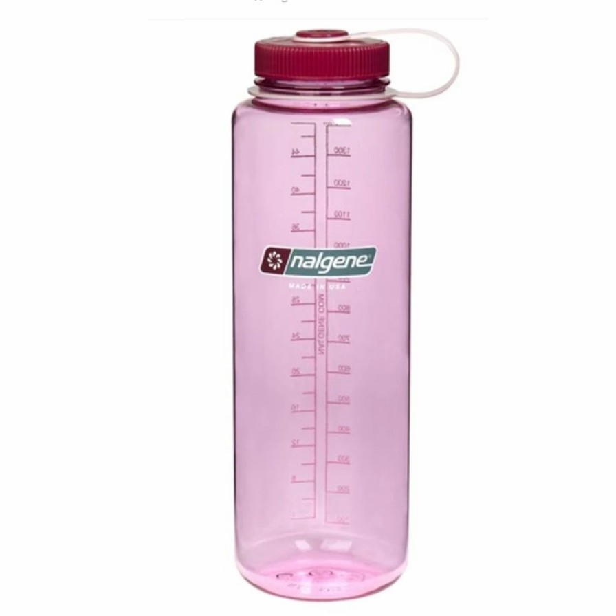 Bottles * | Nalgene 48Oz Wide Mouth Silo Water Bottle Beet Red Top Cosmo