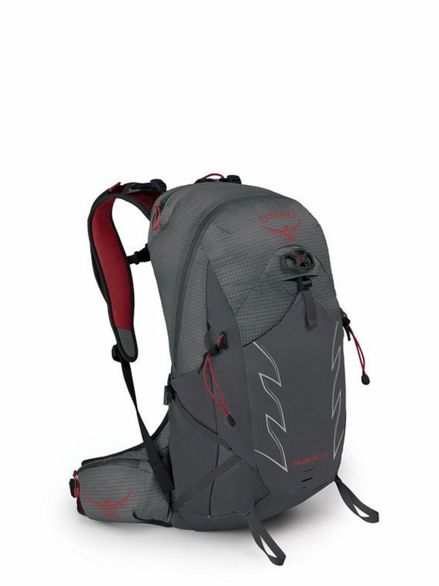 Backpacks * | Osprey Men'S Talon Pro 20 Backpack S/M Carbon