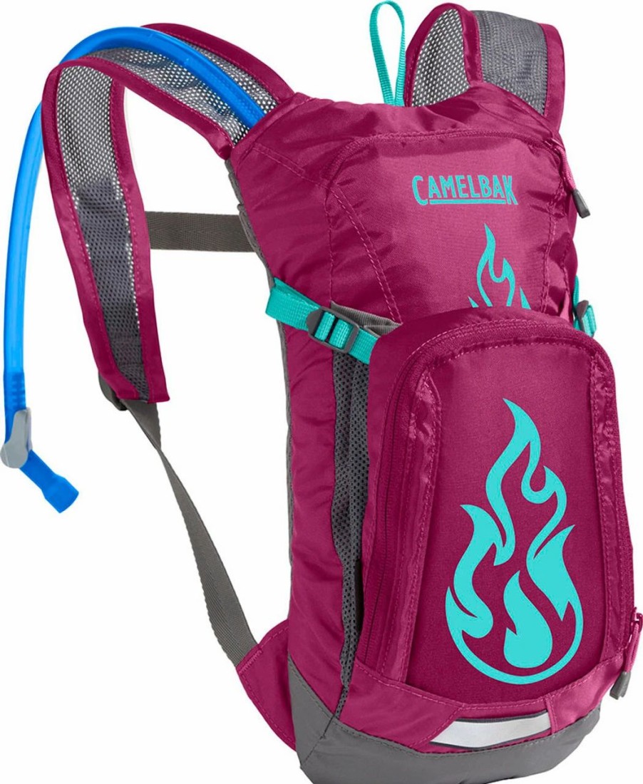 Backpacks * | Camelbak Kid'S Mini M.U.L.E. Hydration Pack Baton Rouge/Flames