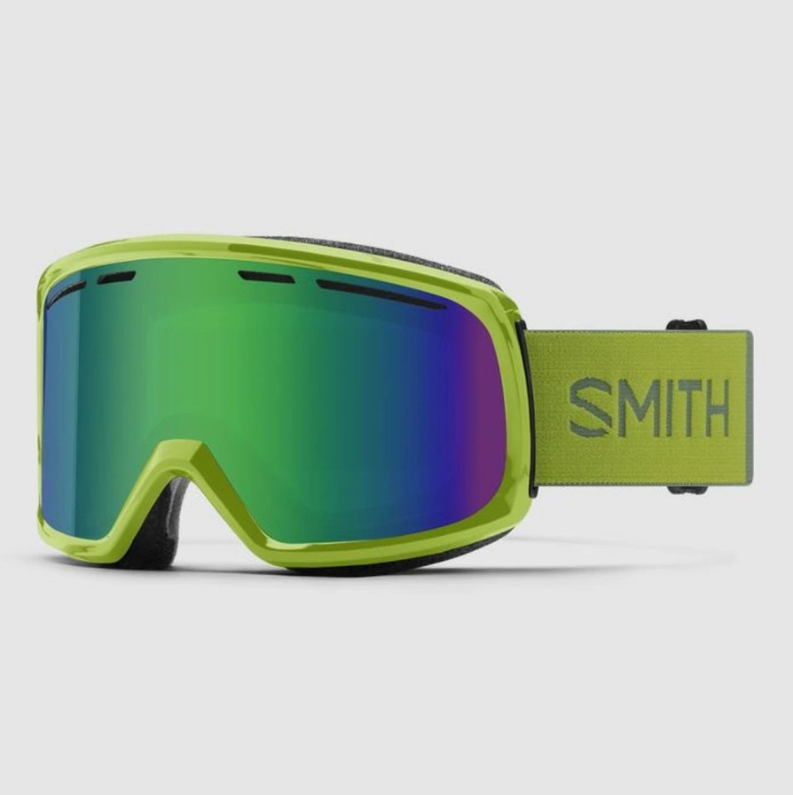 Rock And Snow * | Smith Range Goggles Algae + Green Sol-X Mirror Lens