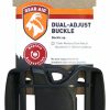 Backpacks * | Gear Aid Dual-Adjust Buckle 2 Black