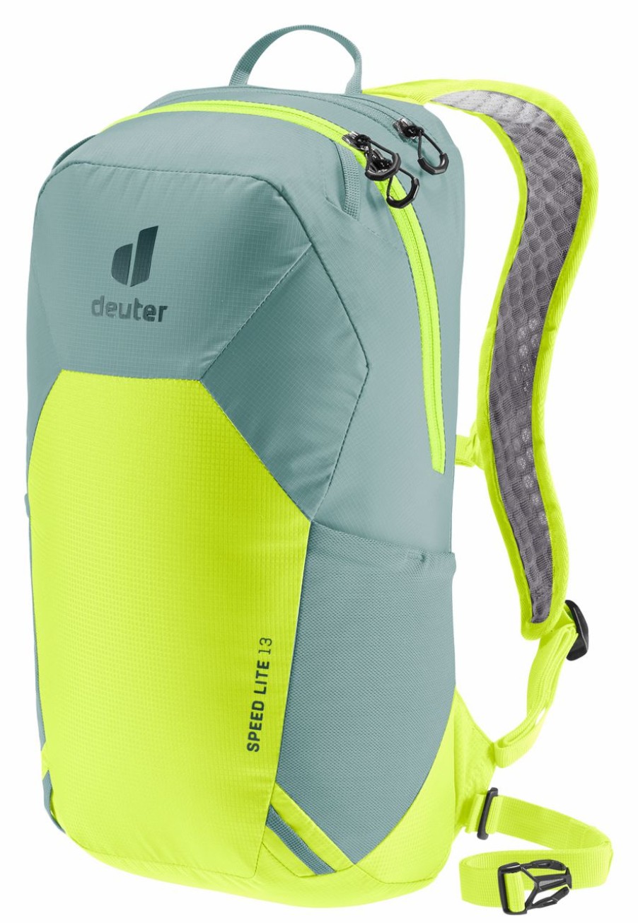 Backpacks * | Deuter Speedlite 13 Backpack Jade/Citrus