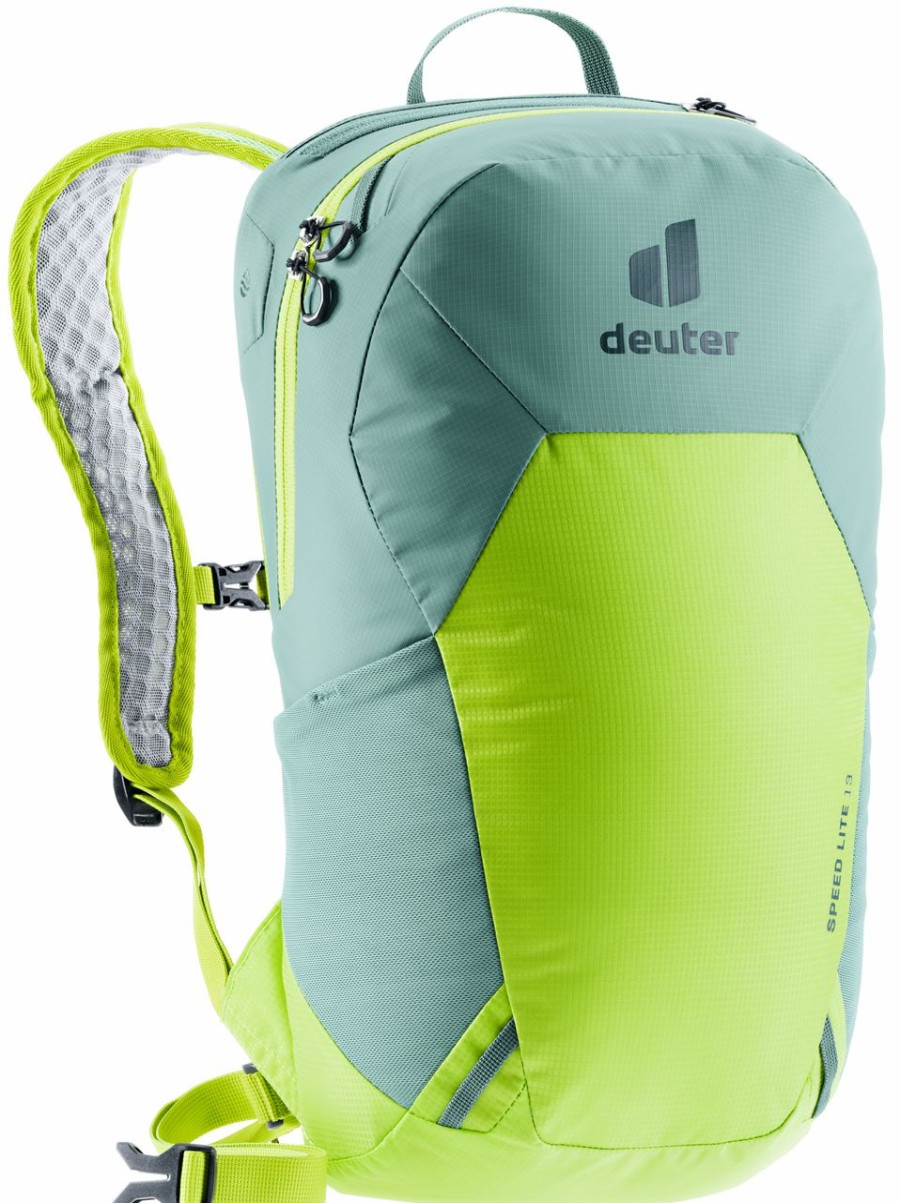 Backpacks * | Deuter Speedlite 13 Backpack Jade/Citrus