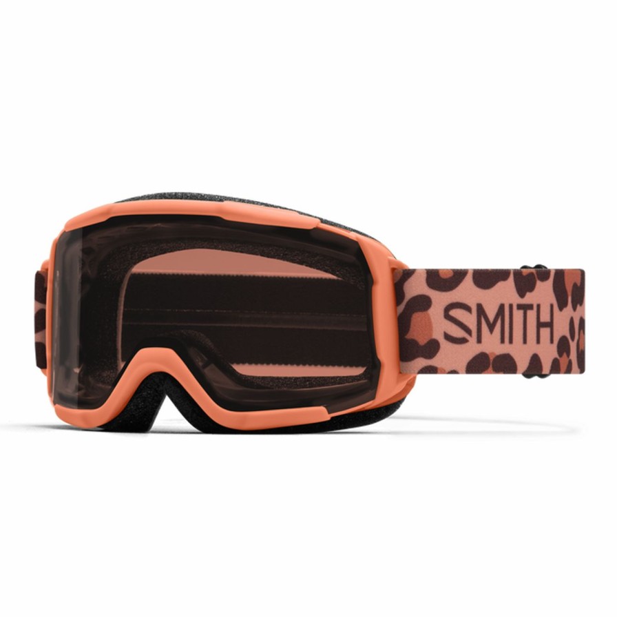 Rock And Snow * | Smith Daredevil Goggles Coral Cheetah Print + Rc36 Lens