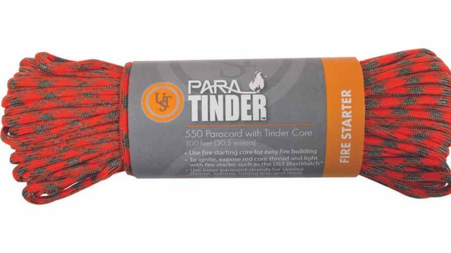 First Aid & Emergency * | Aob Products Co Para Tinder 100 Feet Orange/Grey