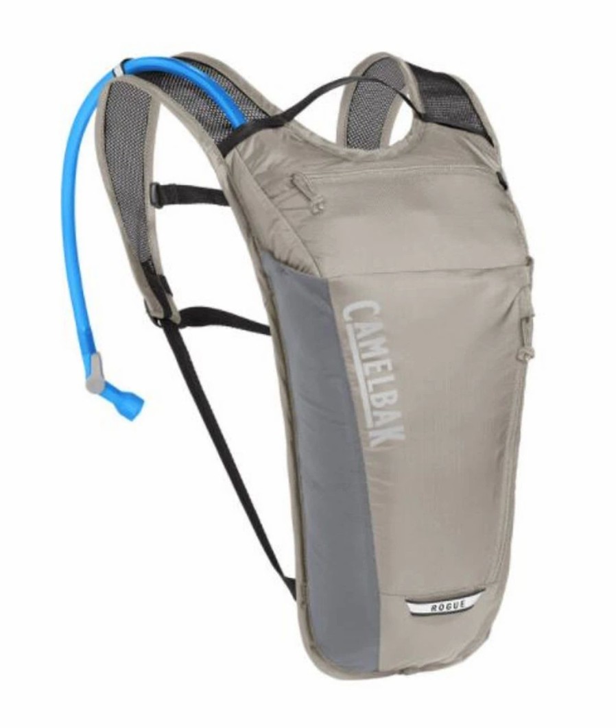 Backpacks * | Camelbak Rogue Light-70Oz Hydration Pack Aluminum/Black