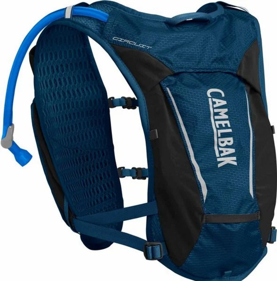 Backpacks * | Camelbak Women'S Circuit Vest 50Oz Gibraltar Navy/Silver