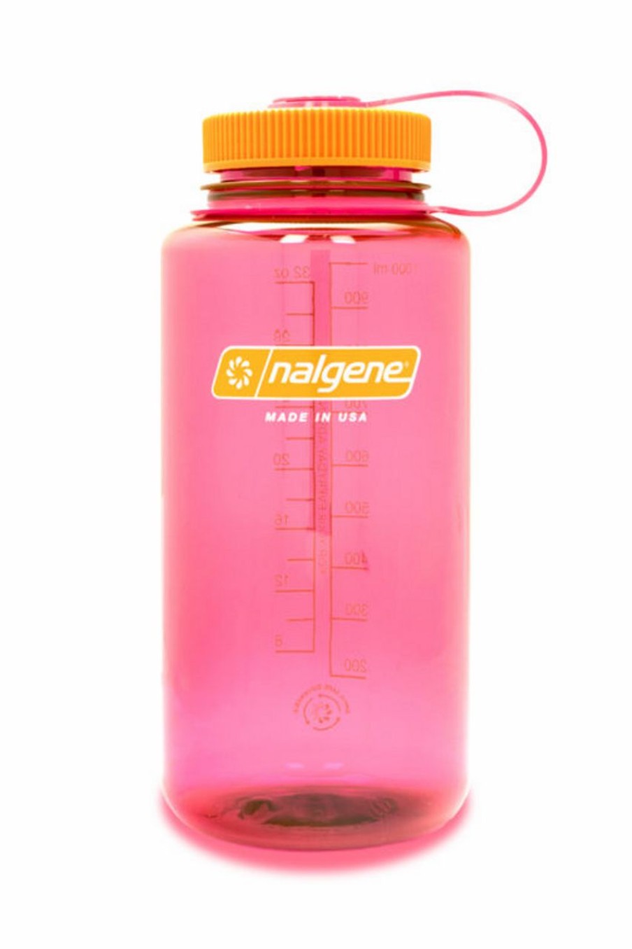 Bottles * | Nalgene Wide Mouth Sustain Water Bottle (32Oz) Flamingo