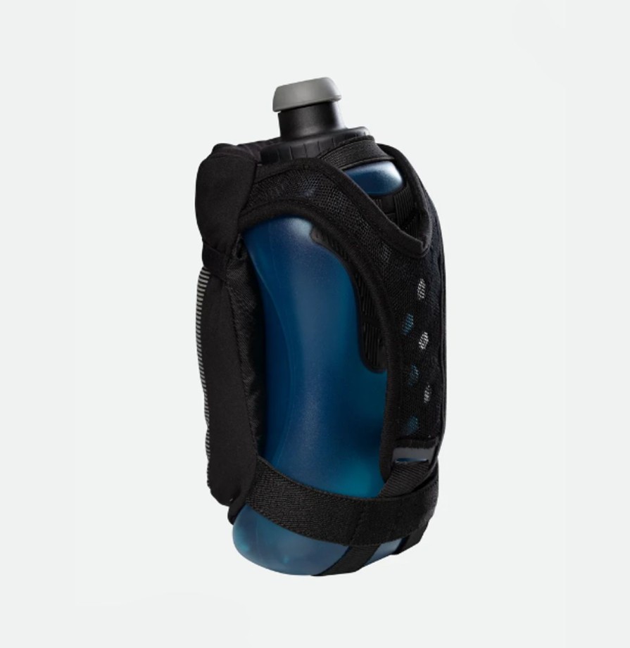 Bottles * | Nathan Quick Squeeze 18Oz Handheld Bottle Black/Marine Blue