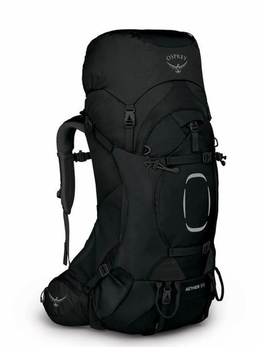 Backpacks * | Osprey Men'S Aether 55 S/M Black