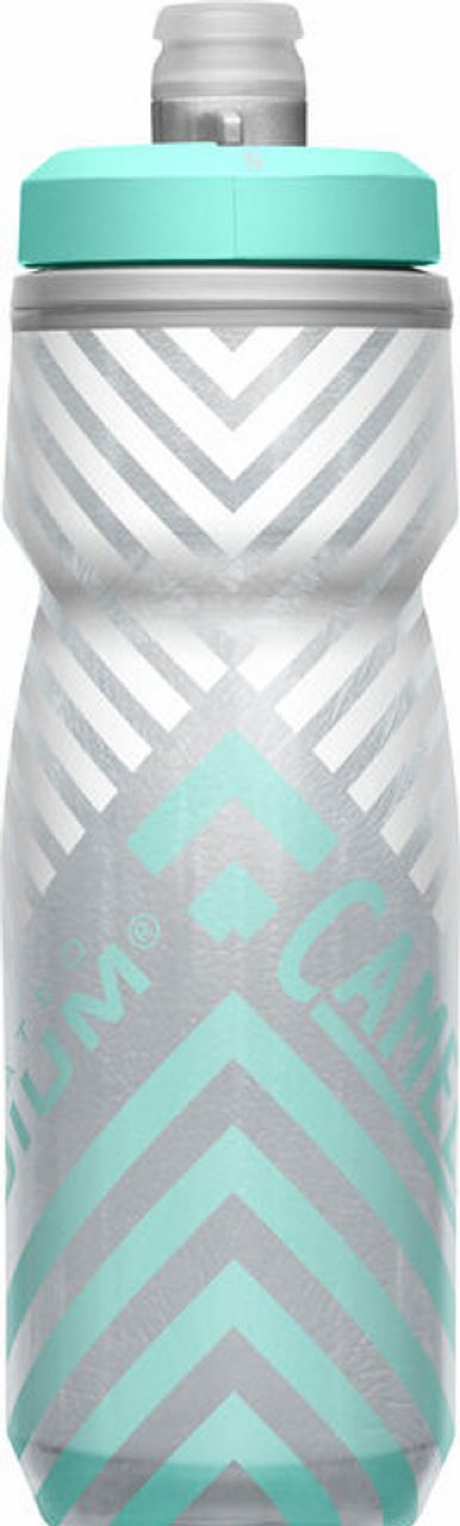 Bottles * | Camelbak Podium Chill Outdoor 21Oz Bike Bottle Grey/Teal