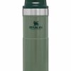 Bottles * | Stanley Classic Trigger-Action Travel Mug 16Oz Hammertone Green