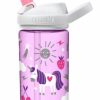 Bottles * | Camelbak Eddy+ Kid'S 14Oz Bottle W/Tritan Renew Unicorn Party