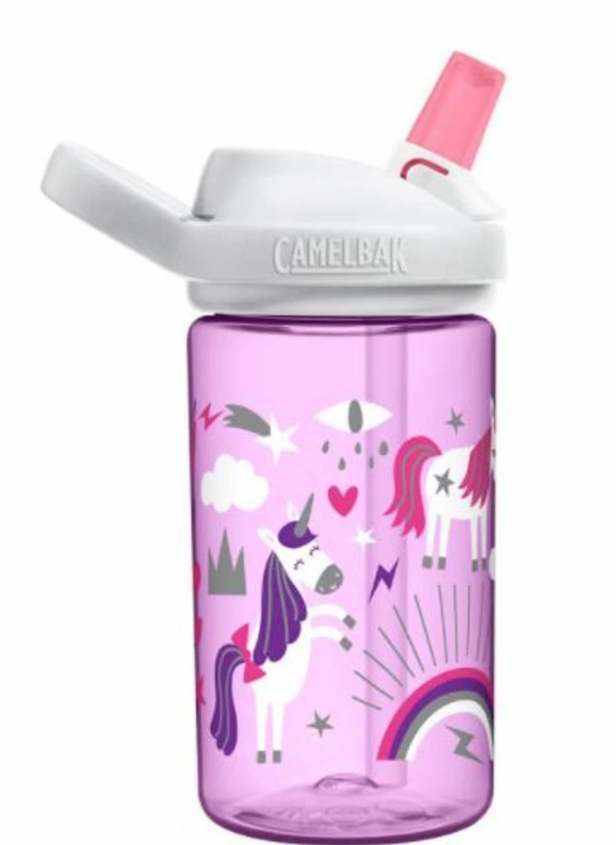 Bottles * | Camelbak Eddy+ Kid'S 14Oz Bottle W/Tritan Renew Unicorn Party