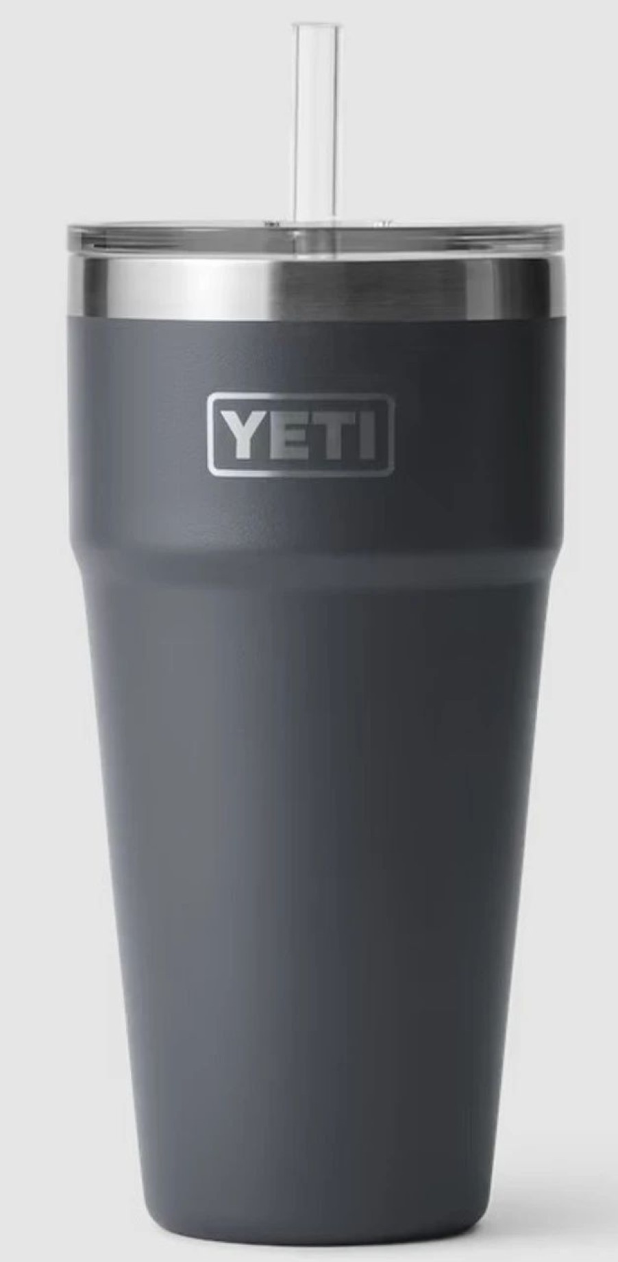 Bottles * | Yeti Rambler 26Oz Straw Cup Charcoal