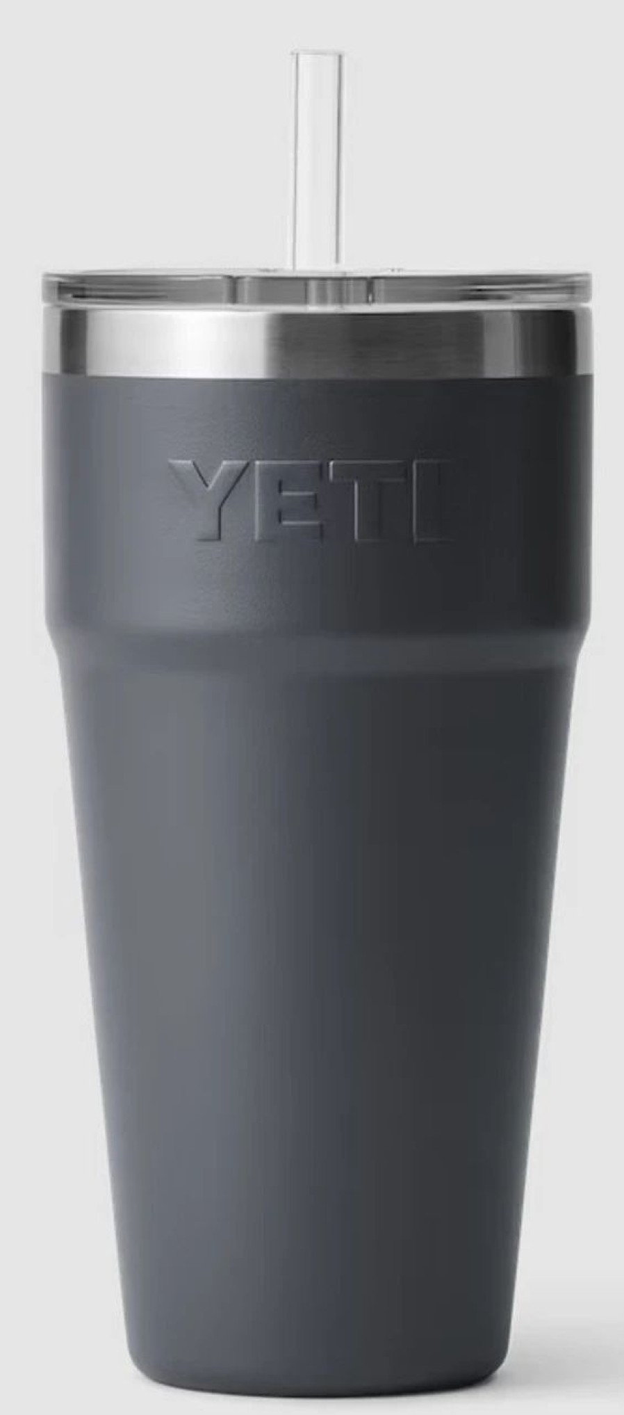 Bottles * | Yeti Rambler 26Oz Straw Cup Charcoal