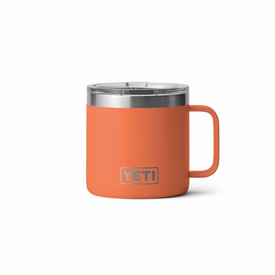 Bottles * | Yeti Rambler 14 Oz Mug With Magslider Lid High Desert Clay