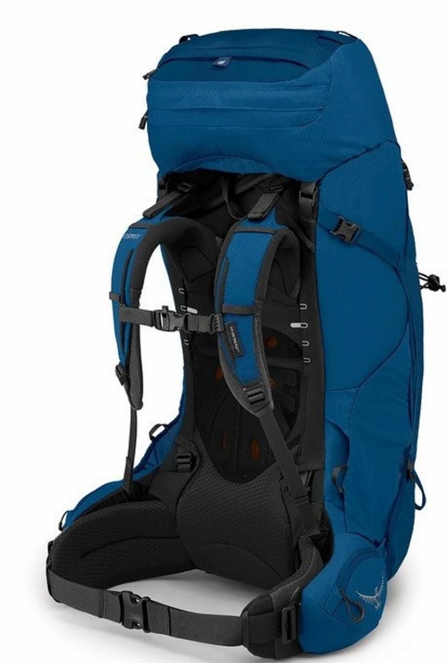 Backpacks * | Osprey Aether 65 S/M Deep Water Blue