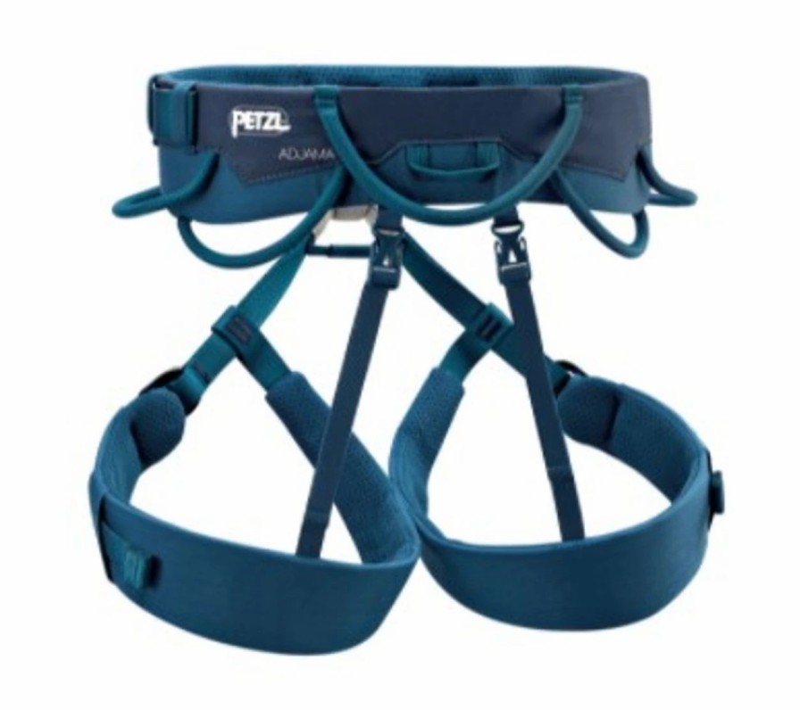 Rock And Snow * | Petzl Adjama Harness Blue