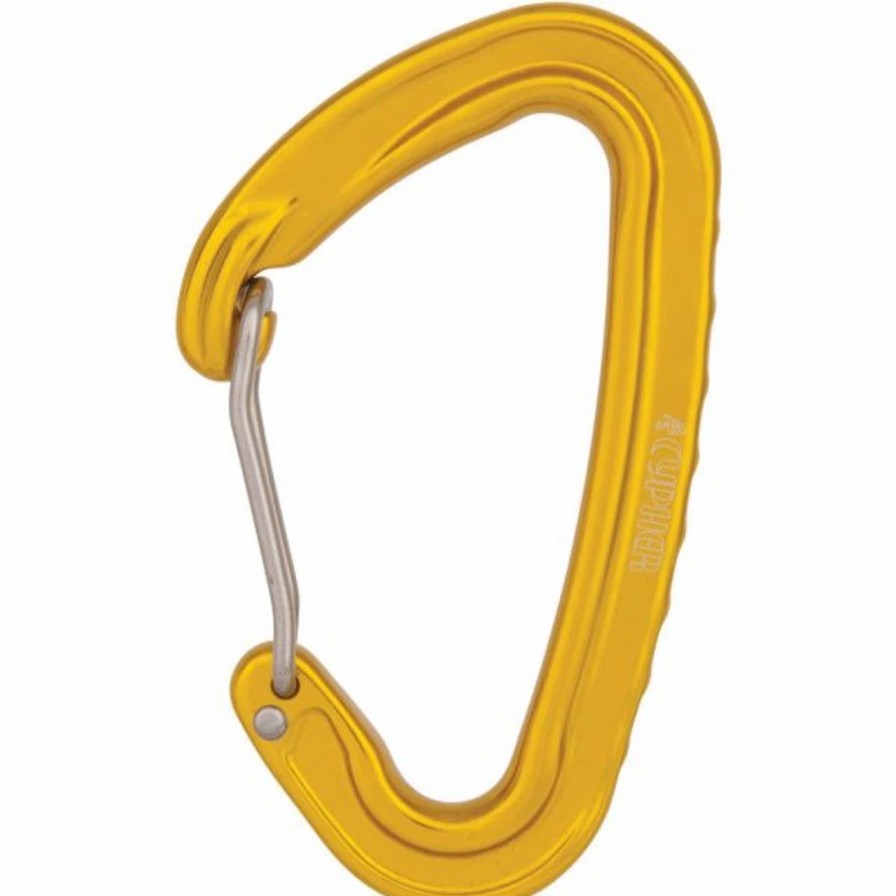 Rock And Snow * | Liberty Mountain Sports Ceres Ii Wire Gate Carabiners Gold