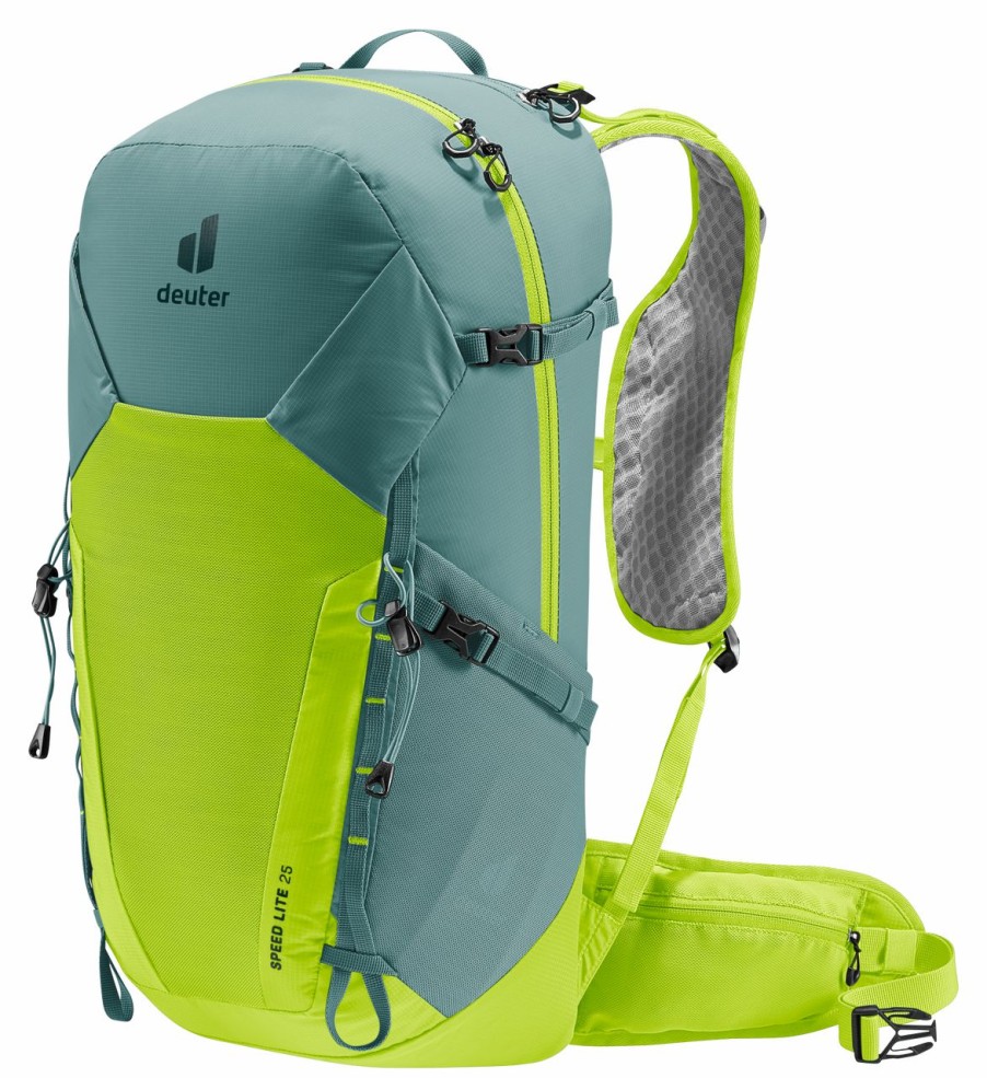 Backpacks * | Deuter Speed Lite 25 Backpack Jade/Citrus