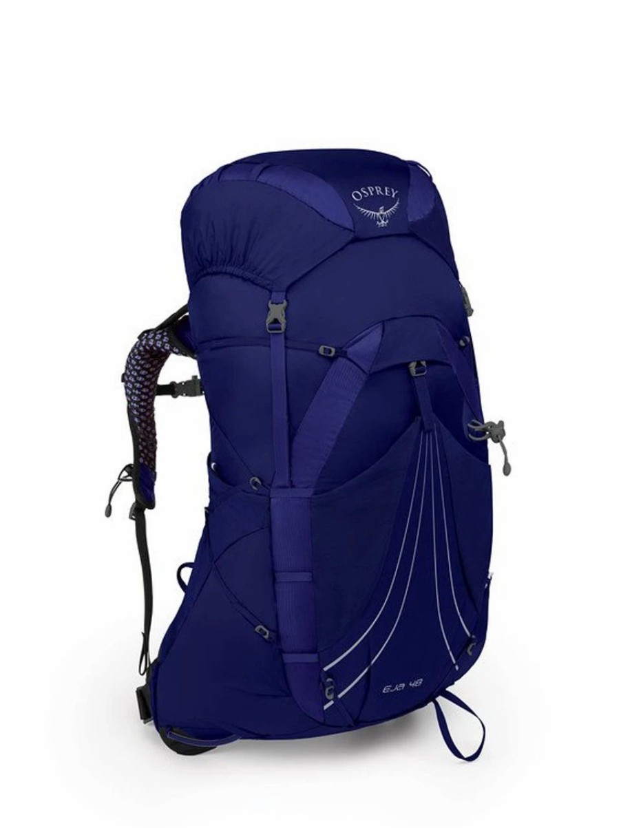 Backpacks * | Osprey Women'S Eja 48 Ultralight Medium Backpack Equinox Blue