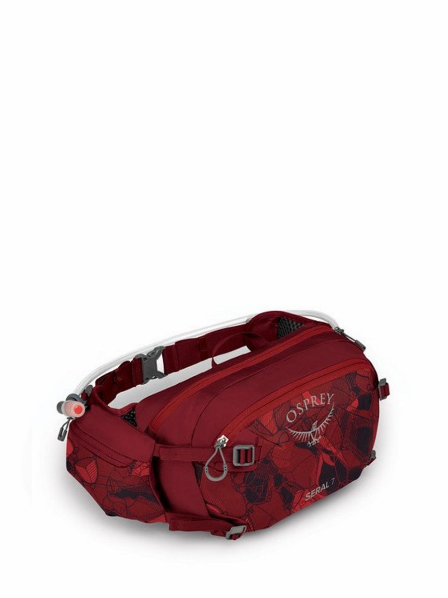 Backpacks * | Osprey Seral 7 Bag Claret Red