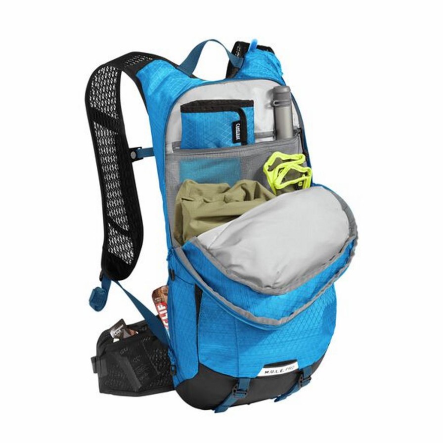 Backpacks * | Camelbak Men'S M.U.L.E. Pro 14 100Oz Hydration Pack Ibiza Blue/Orange