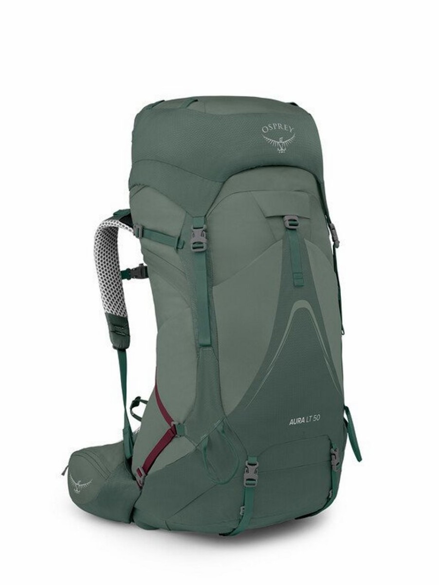 Backpacks * | Osprey Women'S Aura Ag Lt 50 M/L Backpack Spring Green