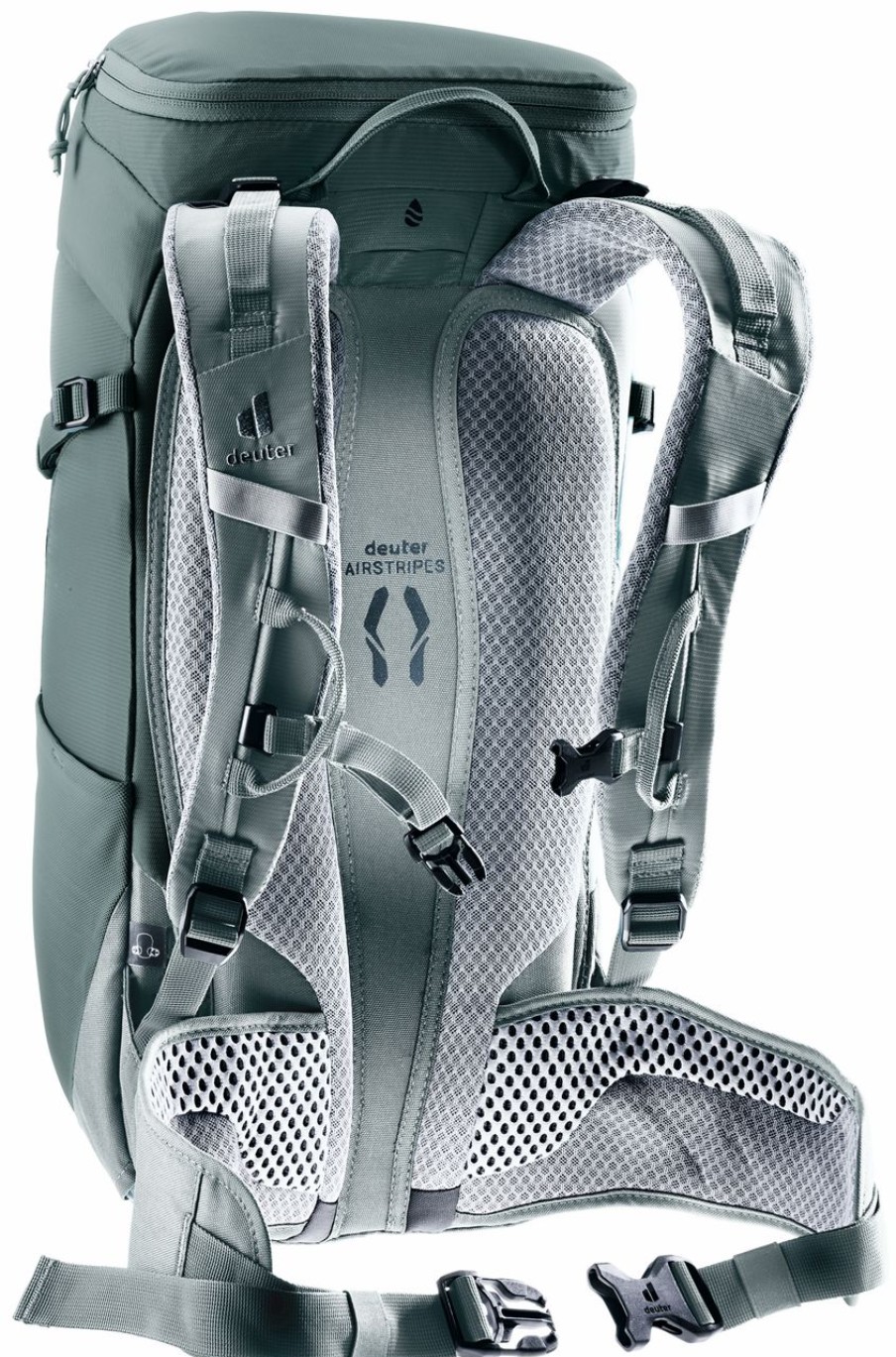 Backpacks * | Deuter Women'S Trail 16 Sl Backpack Teal/Tin