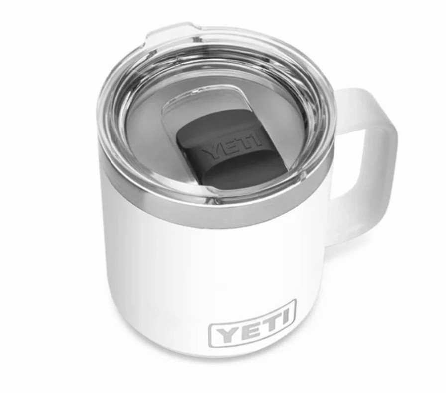 Bottles * | Yeti Rambler 10 Oz Stackable Mug With Magslider Lid White