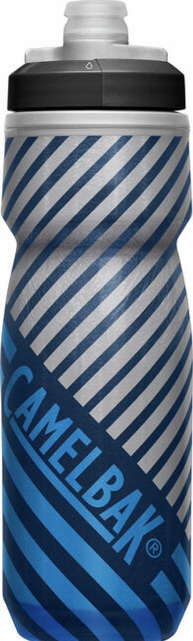 Bottles * | Camelbak Podium Chill Outdoor 21Oz Bike Bottle Navy/Blue Stripe