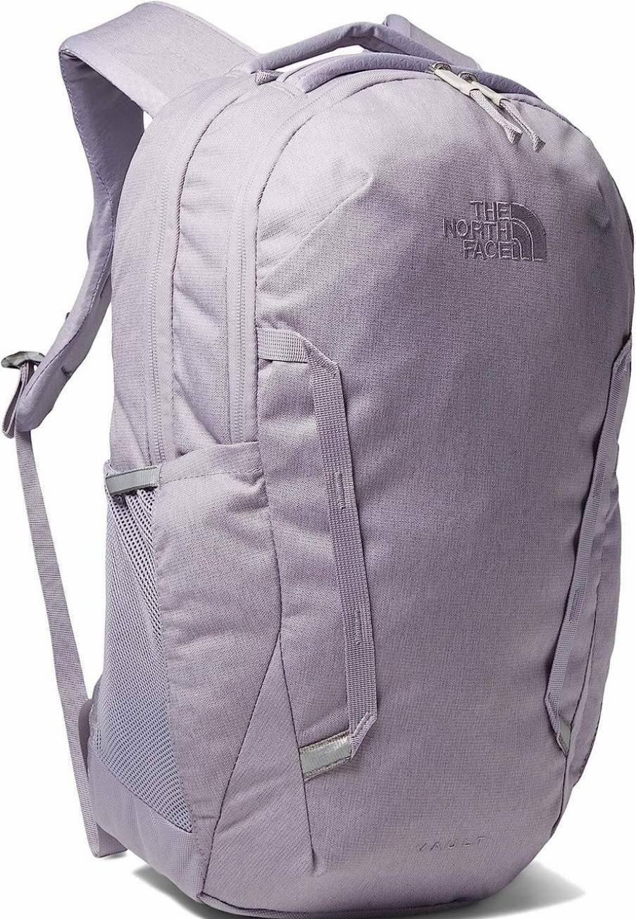 Backpacks * | The North Face Women'S Vault Backpack Minimal Grey Dark Heather/Minimal Grey