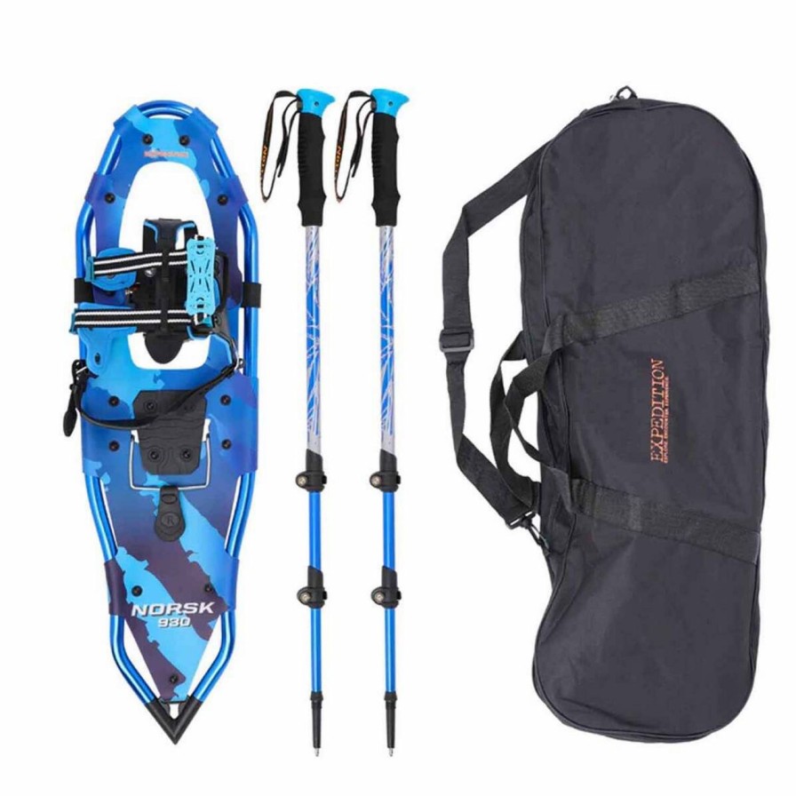 Rock And Snow * | Expedition, Inc Norsk Series Snowshoe Kit 25 Dark Blue