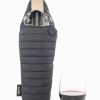 Bottles * | Puffin Coolers Wine Bag Black/Tan