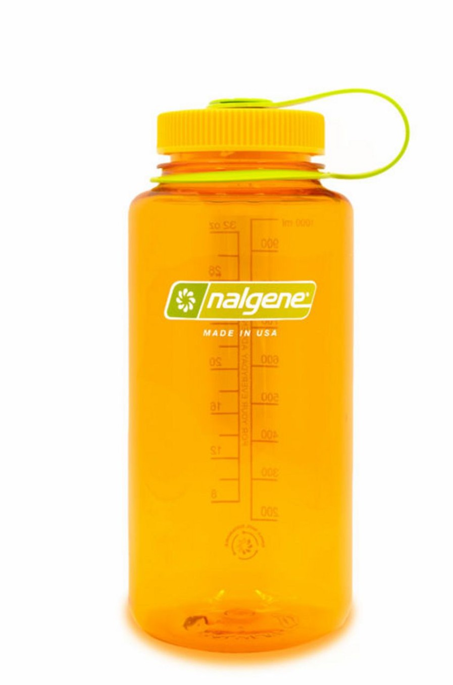 Bottles * | Nalgene Wide Mouth Sustain Water Bottle (32Oz) Orange