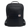 Backpacks * | Carhartt Rain Defender Insulated 24 Can Two Compartment Cooler Backpack Black