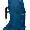 Backpacks * | Osprey Men'S Aether 55 Bag L/Xl Deep Water Blue