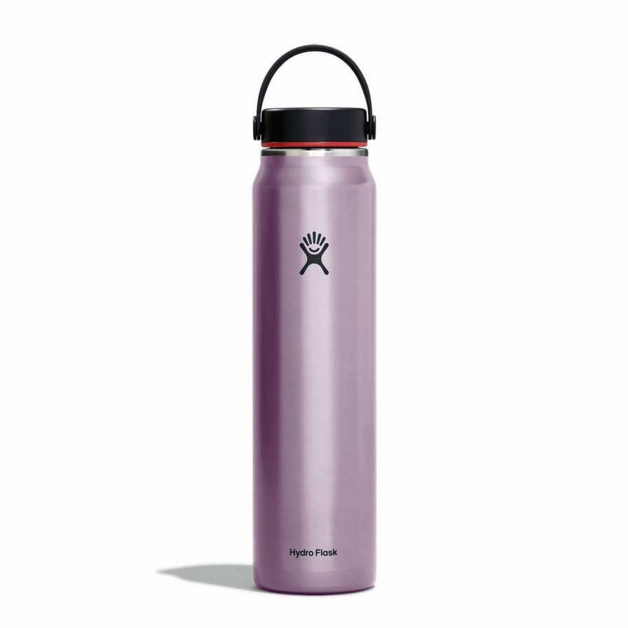 Bottles * | Hydro Flask 40 Oz Lightweight Wide Mouth Trail Series Bottle Amethyst