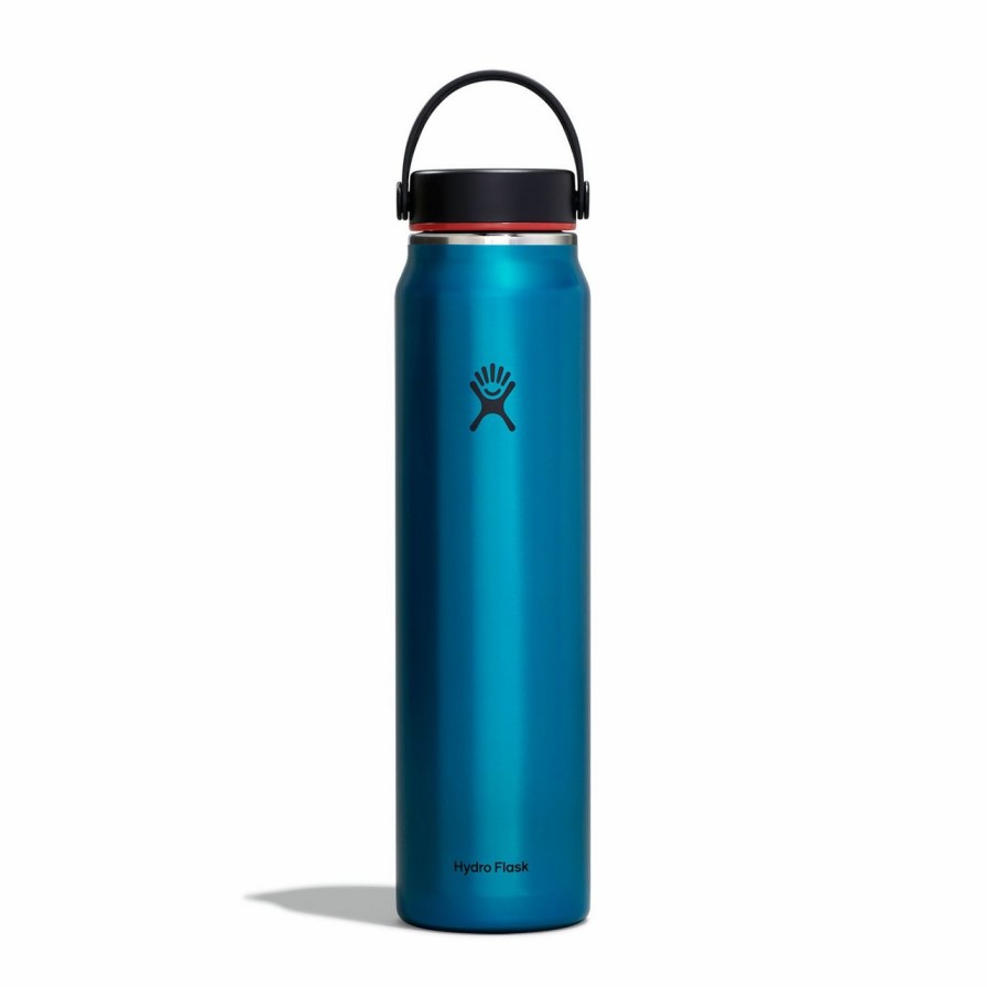 Bottles * | Hydro Flask 40 Oz Lightweight Wide Mouth Trail Series Bottle Celestine