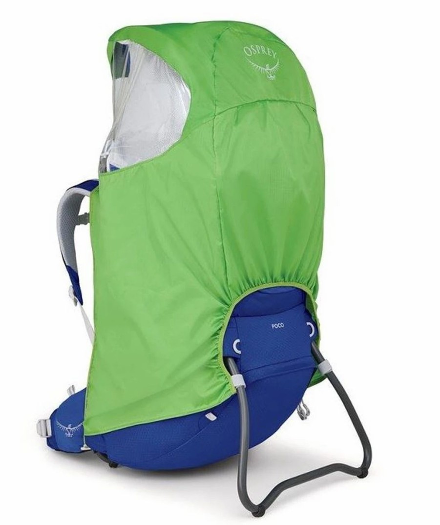 Backpacks * | Osprey Poco Raincover Child Carrier Green